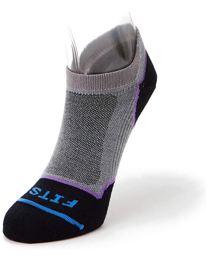 Women’s Ultra Light Runner – No Show: Titanium, L $12.97 Socks