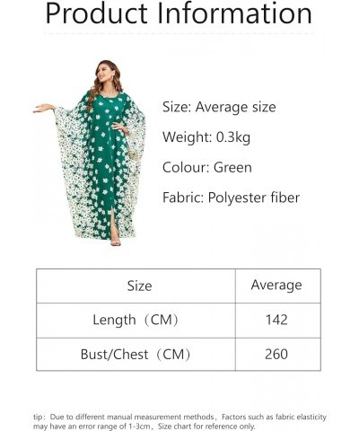 Women Muslim Maxi Dress Abaya - Lady Long Sleeve Maxi Dress Dubai Gown Jalabiya One Size Green a $22.13 Dresses