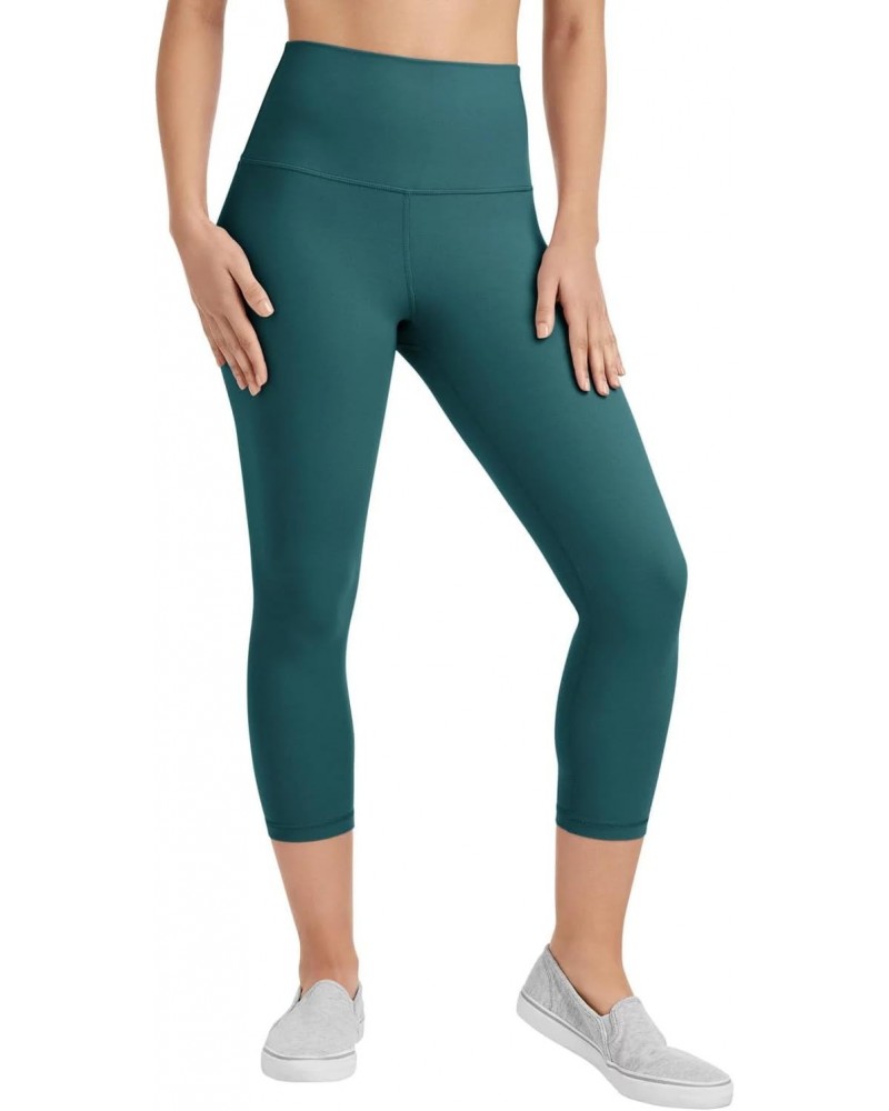 Ladies Zen Capri Legging (US, Alpha, XX-Large, Regular, Regular, Astro Teal) $12.87 Leggings