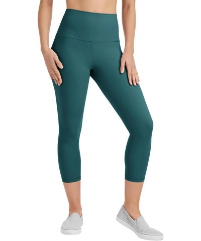 Ladies Zen Capri Legging (US, Alpha, XX-Large, Regular, Regular, Astro Teal) $12.87 Leggings