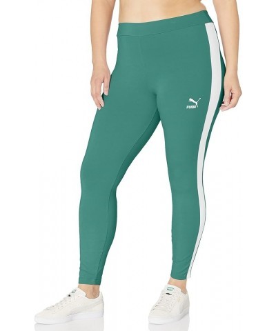 Womens Iconic T7 Mr Legging Plus Casual - Green Blue Spruce 1.0 $11.77 Leggings