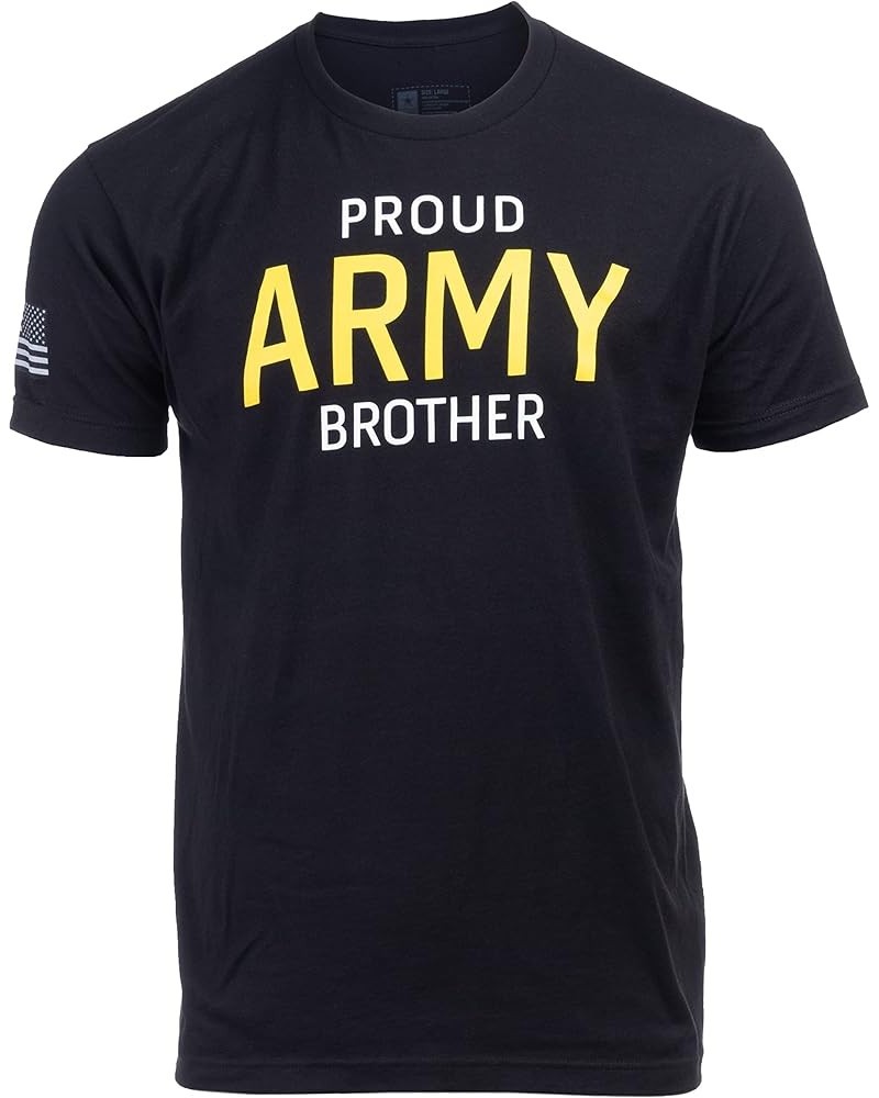 Proud Army Family | Licensed U.S. Military Infantry Armor Artillery Tee Shirt (T-Shirt) for Men Women Brother $10.79 Tees