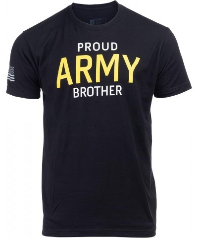 Proud Army Family | Licensed U.S. Military Infantry Armor Artillery Tee Shirt (T-Shirt) for Men Women Brother $10.79 Tees