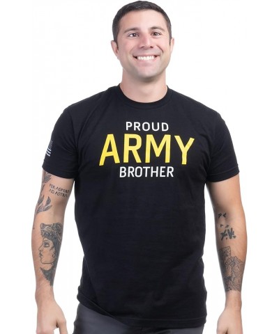 Proud Army Family | Licensed U.S. Military Infantry Armor Artillery Tee Shirt (T-Shirt) for Men Women Brother $10.79 Tees