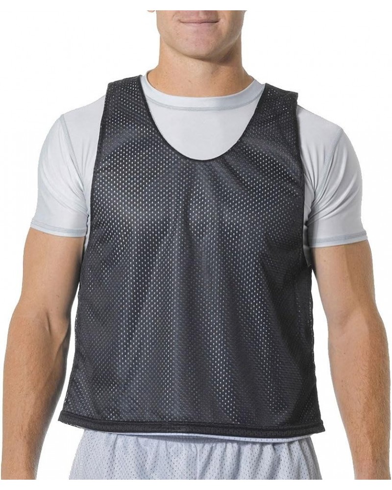 Men's Lacrosse Reversible Practice Jersey Black/ White $9.06 Shirts