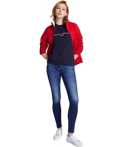 Women's Performance Cotton T-Shirt – Lightweight Graphic Tees Embroidered Logo Desert Sky Navy. $13.75 Tees