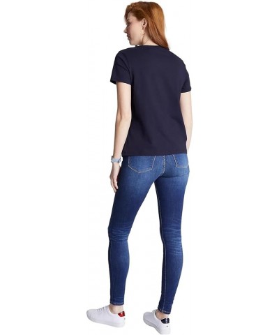 Women's Performance Cotton T-Shirt – Lightweight Graphic Tees Embroidered Logo Desert Sky Navy. $13.75 Tees