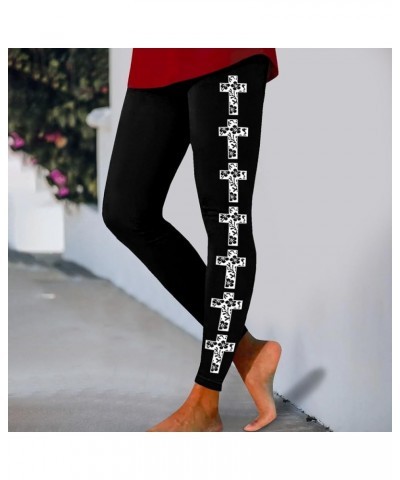 Christmas Leggings for Women 2023, Women's Leggings Red Wine Glass Printed Soft Tights Yoga Pants Holiday Leggings Zbb1-black...