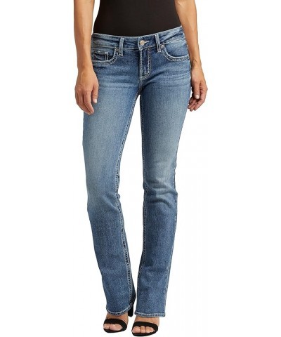 Women's Britt Low Rise Curvy Fit Slim Bootcut Jeans Med Wash Ekc320 $32.98 Jeans