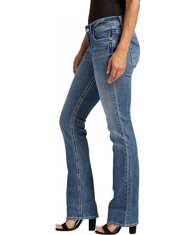 Women's Britt Low Rise Curvy Fit Slim Bootcut Jeans Med Wash Ekc320 $32.98 Jeans