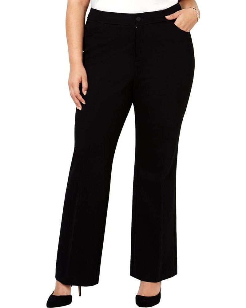 Women's Plus Size 5 Pkt Trouser Pant-Black Black $40.20 Pants