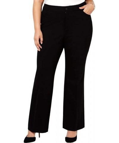 Women's Plus Size 5 Pkt Trouser Pant-Black Black $40.20 Pants