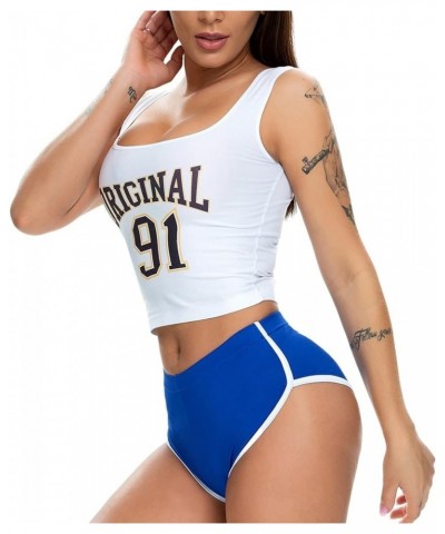 Women's Running Active Pants Gym Shorts Yoga Short Lightweight Soft Stretch Summer Slim Fit Yoga Shorts Blue $8.84 Activewear