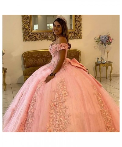 Lace Beaded Quinceanera Dresses Ball Gown Puffy Off Shoulder Tulle Prom Dresses 2023 Sweet 15 16 Dresses for Women RO076 Red ...