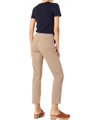 Women's Soft Trouser Leggings with Functional Front Pockets Khaki $20.12 Leggings