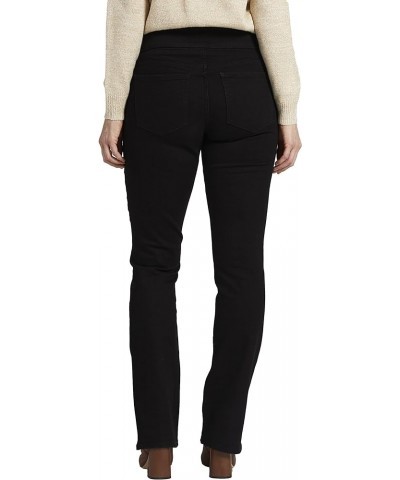 Women's Paley Mid Rise Bootcut Pull-on Jeans Black Void $27.51 Jeans