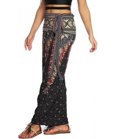 Women's Boho Bohemian Hippie Skirt Long Maxi Print Wrap Skirt Cover up Maxi Asymmetrical Summer Beach Skirt One Size 004 $11....