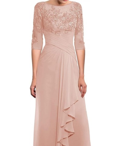 Wedding Guest Dresses Lace for Women Long Mother of The Bride Chiffon Formal Evening Gowns Lavender $24.40 Dresses