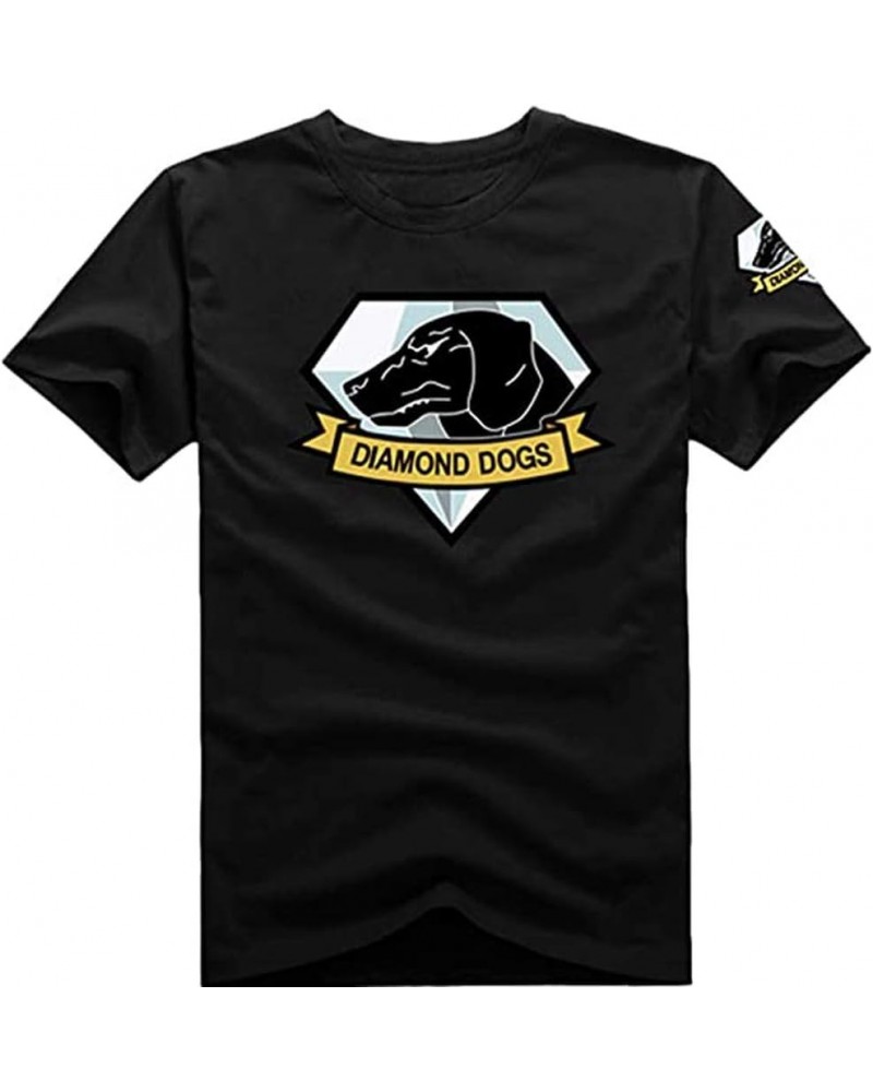 MGS 5 Shirts Tee Shirt Cotton Tshirts Black $14.99 Tees