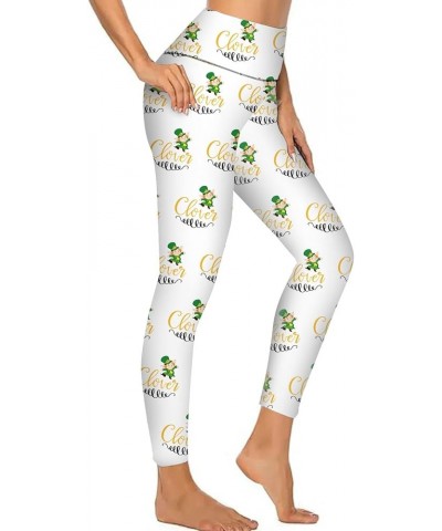 Womens St Patrick's Day Costume Women's St Day Leggings Irish Irish Sports Leggings with Soft and Slim Butt Lifts B-bronze $4...