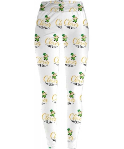 Womens St Patrick's Day Costume Women's St Day Leggings Irish Irish Sports Leggings with Soft and Slim Butt Lifts B-bronze $4...