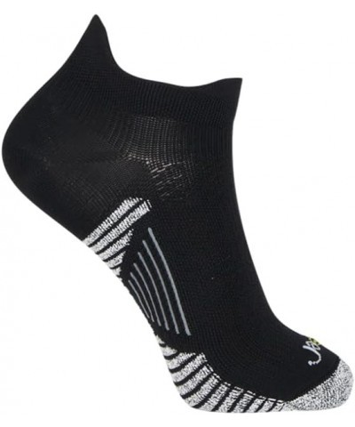 JAVIE Comfy No Show Grip Performance Compression Blister-free Athletic Lowcut Socks for Men & Women Black $9.53 Socks