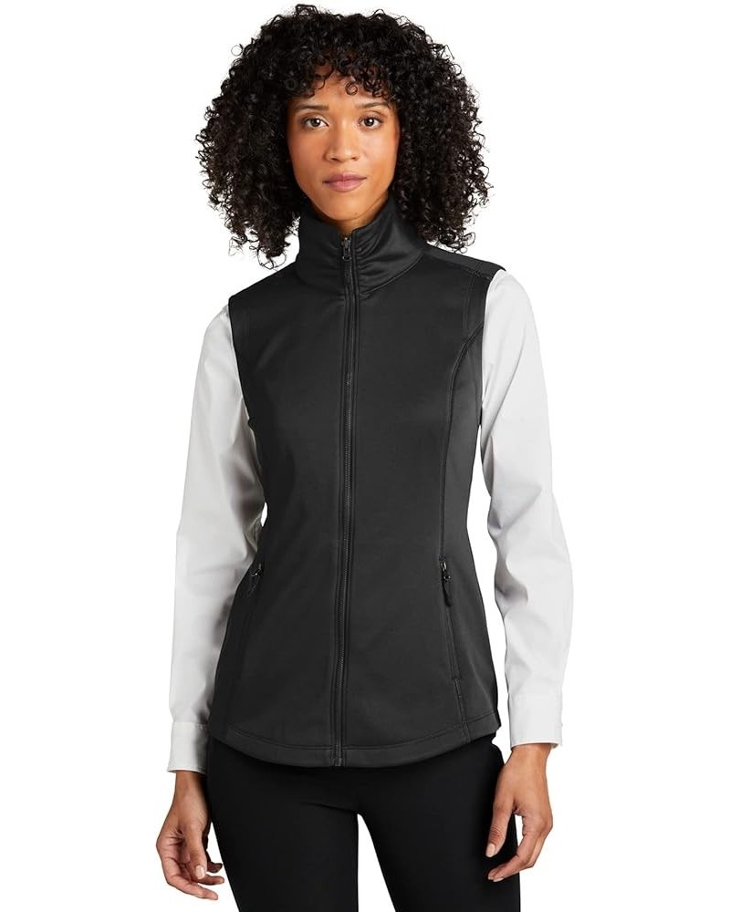 Ladies Collective Smooth Fleece Vest L906 Deep Black $12.84 Jackets