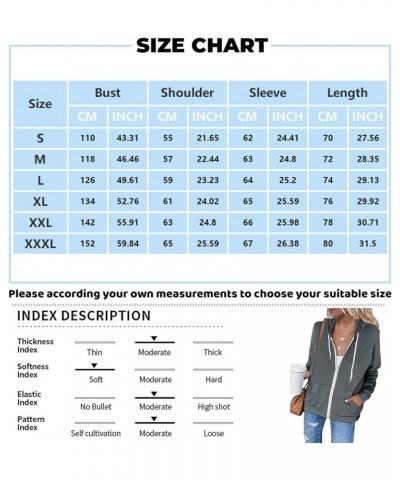 Full Zip Hoodie Y2k For Cute Hoodies For Teen Girls Casual Solid Color Hoodies Zipper Sweatshirts Jacket With Pocket 02-black...