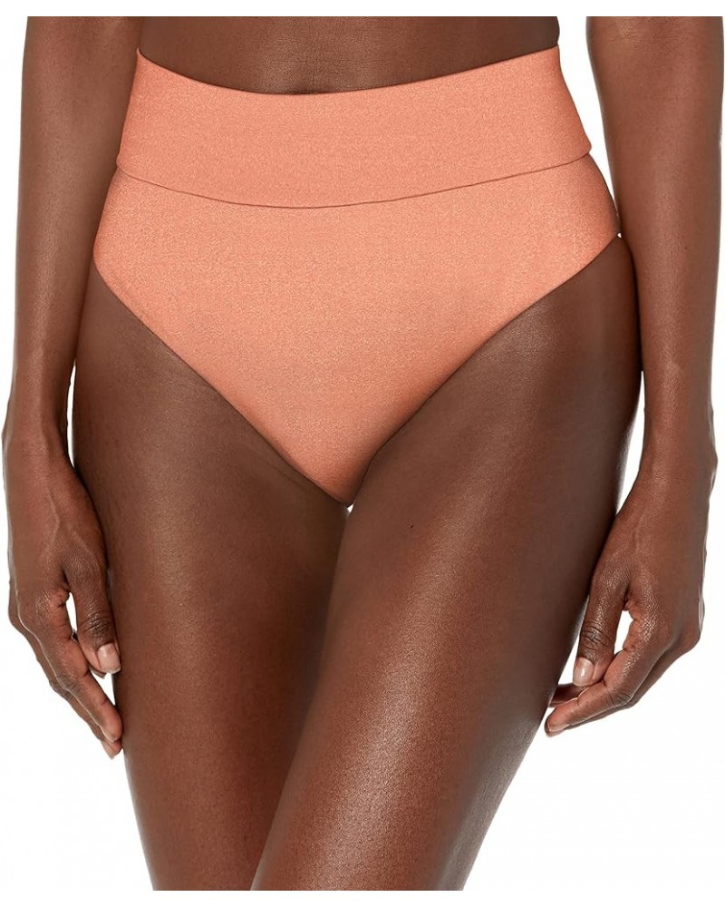 Women's Standard Rachel High Waisted Bikini Bottom Swimsuit French Rose $30.26 Swimsuits