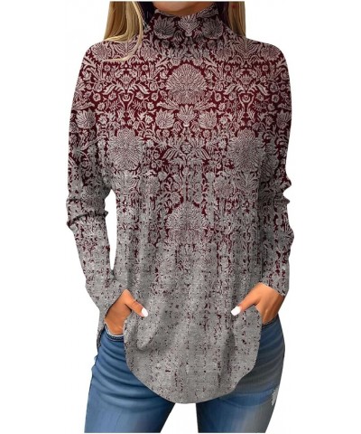 Fall Sweaters for Women Trendy Chunky Knit Open Front Cardigan Button Down Long Sleeve Shirt Loose Plus Size Tops H-wine $10....