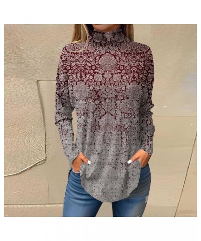 Fall Sweaters for Women Trendy Chunky Knit Open Front Cardigan Button Down Long Sleeve Shirt Loose Plus Size Tops H-wine $10....