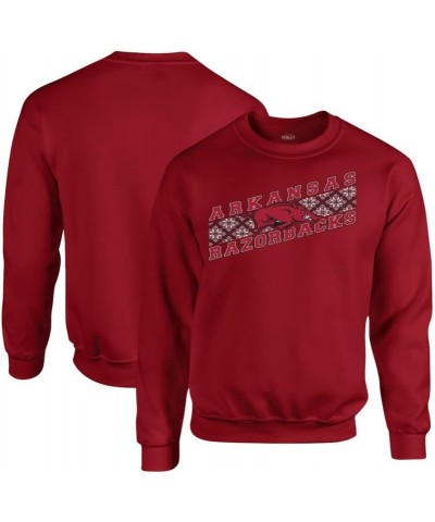 NCAA College Mens/Womens Boyfriend sweatshirts Arkansas Razorbacks 1 - Crimson Red $19.12 Hoodies & Sweatshirts