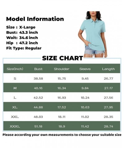 Womens Summer Lapel Shirts Button Down Short Sleeve Workout V Neck Casual Blouses Business Basic Tees Clothes 06- Khaki $8.39...