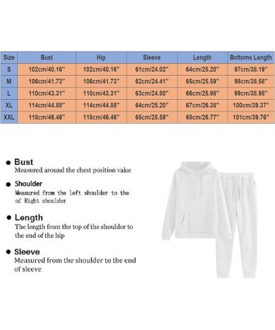 Women's Tracksuit set 2023 Fall Two Piece Outfit Long Sleeve Crewneck Pullover Tops And Jogger Pants Sweatsuit 08_white $4.23...