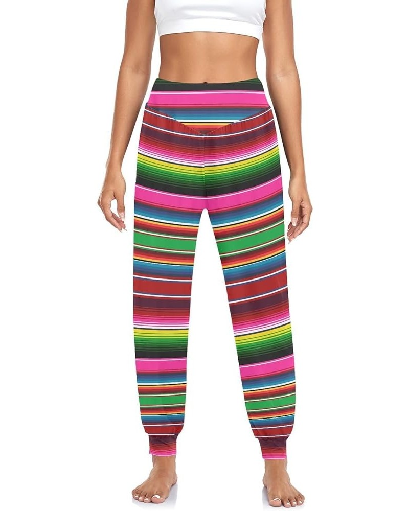 Women's Yoga Pants Comfy Workout Sweatpants Harem Pants with Pleated Waistband Harem Pants Multi $10.56 Activewear