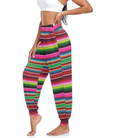 Women's Yoga Pants Comfy Workout Sweatpants Harem Pants with Pleated Waistband Harem Pants Multi $10.56 Activewear