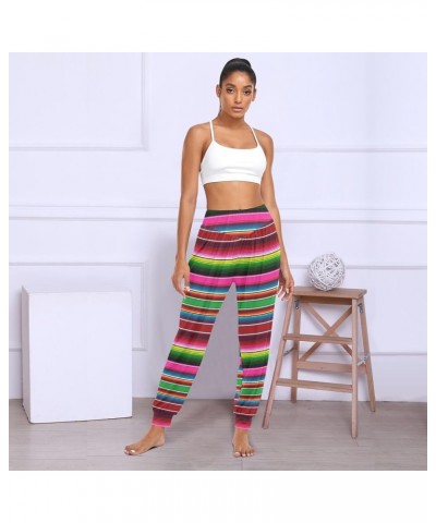 Women's Yoga Pants Comfy Workout Sweatpants Harem Pants with Pleated Waistband Harem Pants Multi $10.56 Activewear