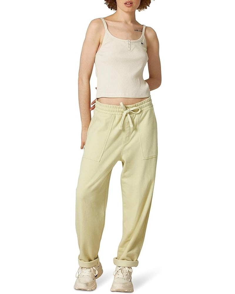 Women's High Rise Utility Balloon Taper Pant Canary $12.00 Pants