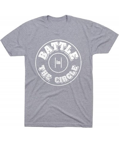 Wrestling Battle in Circle Short Sleeve T-Shirt | Wrestling Tee | Youth and Adult Sizes Youth Gray $18.14 Tops