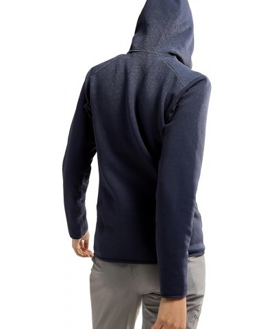 Kyanite Hoody Women's | Durable Stretch Fleece Layering Hoody Black Sapphire $66.60 Activewear