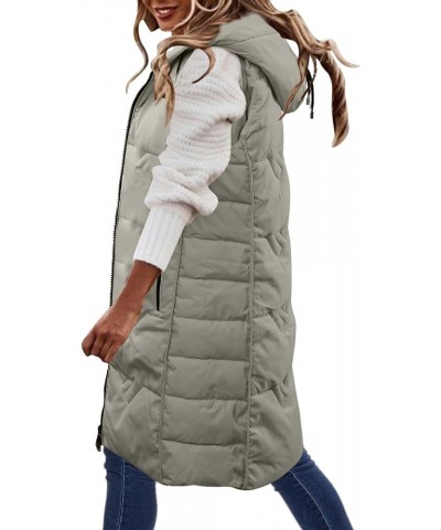 Sweater Vest Women Vest Tie Dye Stand Collar Lightweight Zip Quilted Vest for Women B2 Green $10.41 Sweaters