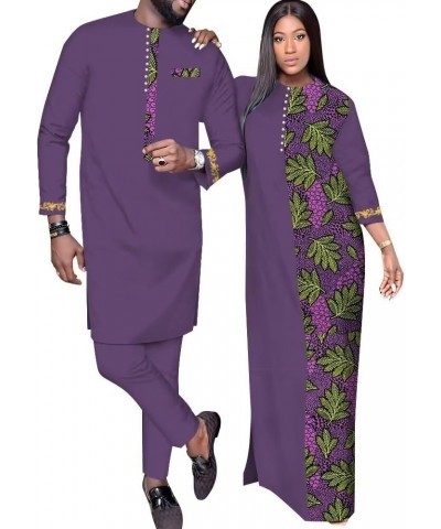 African Couples Clothes Patchwork African Clothing for Men and African Dresses for Women Dashiki Lover Outfits Mens Un-1 $24....