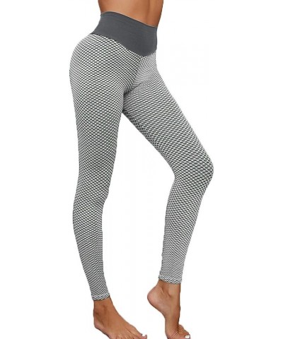 High Waisted Flare Pants Out Workout Leggings Sports Women Athletic Yoga Pants Fleece Lined Leggings Women Women Grey 2 $13.7...