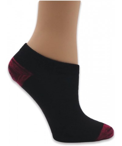 Women's Performance Low-Cut Socks (6 Pair) Maroon Lovers $9.43 Activewear