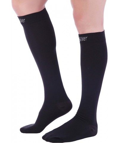 Compression Socks for Women and Men, 20-30mmHg Compression Socks Men for Varicose Veins and Improved Circulation, 1 Pair XX-L...