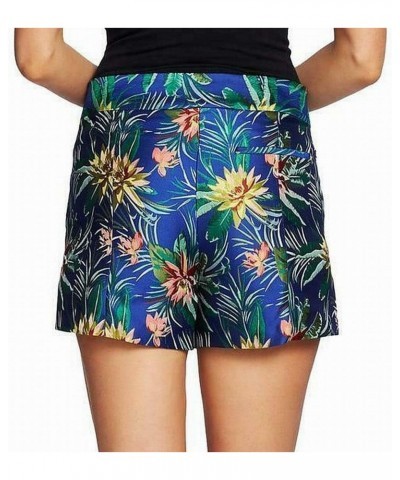 Women's Embroidered Floral Jacquard Shorts $13.16 Shorts