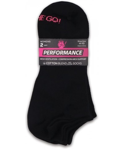 Women's Performance Low-Cut Socks (6 Pair) Maroon Lovers $9.43 Activewear