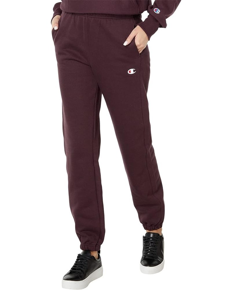 Women's Sweatpants, Reverse Weave, Fleece Joggers, Sweatpants for Women, 30 Black Plum C Logo $22.63 Activewear