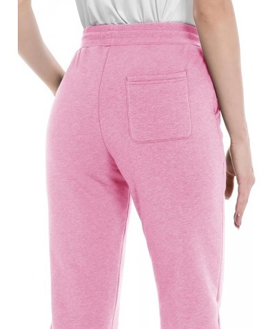 Women's Sherpa Fleece Lined Sweatpants Open Bottom Casual Track Pants with 3 Pockets Winter Warm Thermal Pants Pink $25.36 Ac...