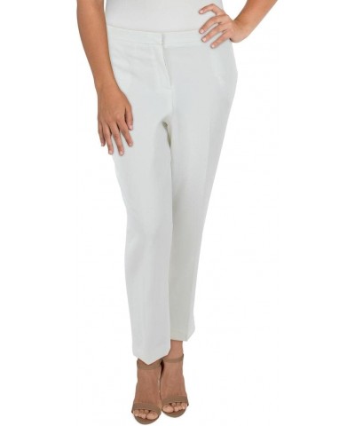 Womens Knit Office Dress Pants Ivory 6 $16.49 Pants